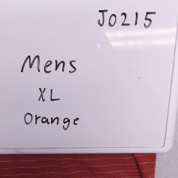 Eddie Bauer Casual Short Sleeve Pullover T Shirt Mens Size Extra Large XL Orange - Picture 9 of 10